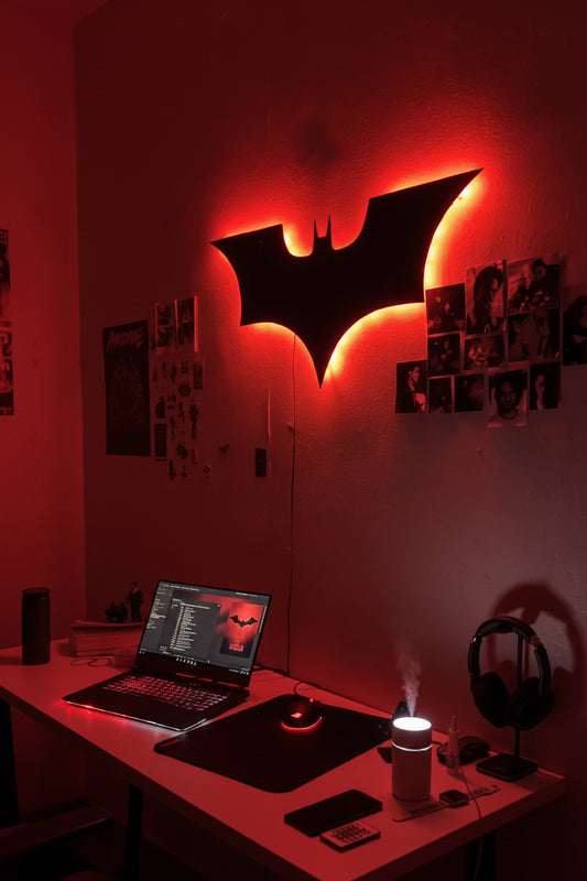 Batman Logo Led Sign