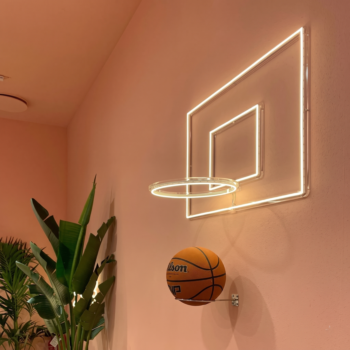 Basketball Hoop LED Neon Sign