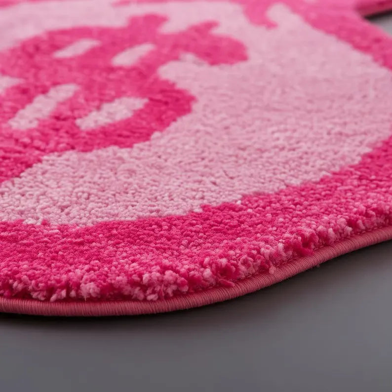 Pink Money Bag Rug