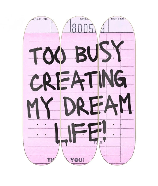 TOO BUSY!
