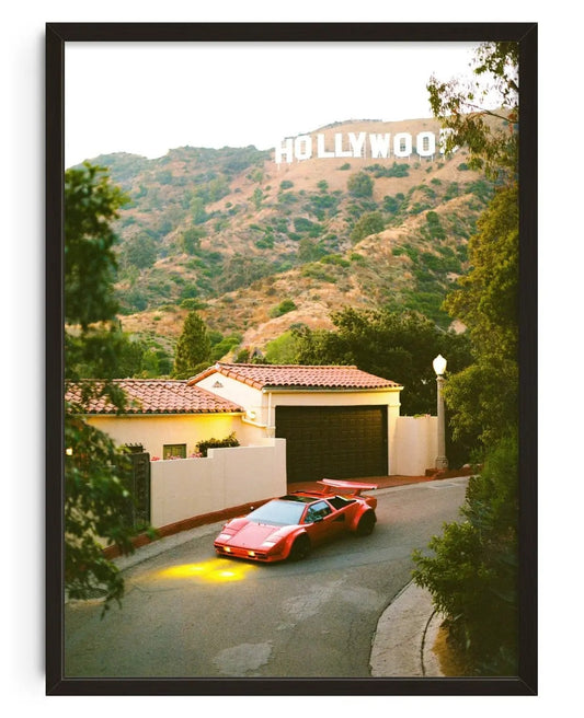 Countach In Hollywood