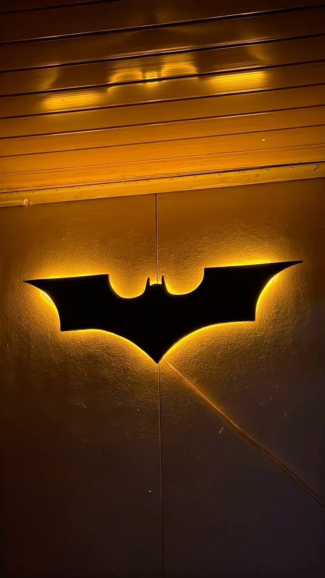 Batman Logo Led Sign
